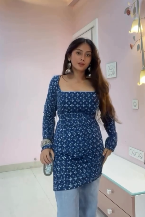 Casual Indian Wear Stylish Short Kurti for Women