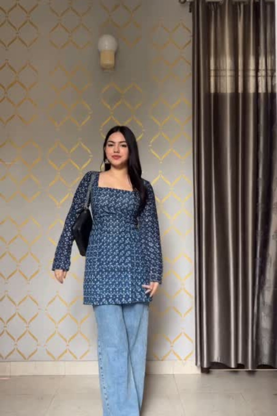 Casual Indian Wear Stylish Short Kurti for Women