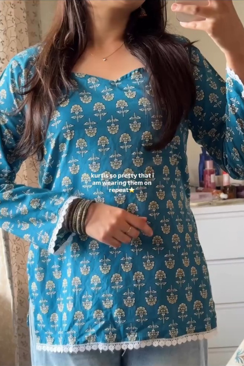 Stylish & Comfortable Everyday Wear Trendy Kurtis for Women