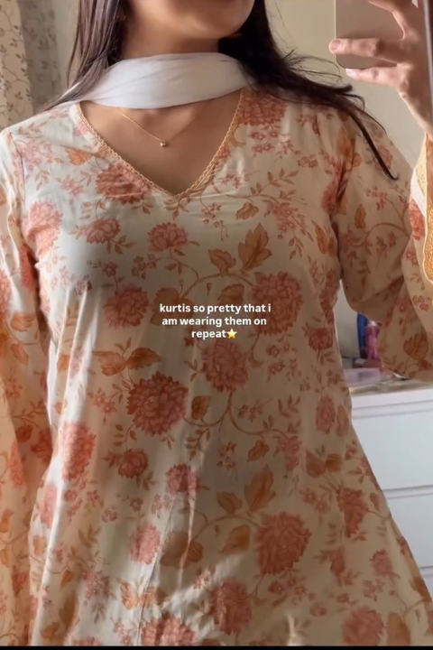 Stylish & Comfortable Everyday Wear Trendy Kurtis for Women